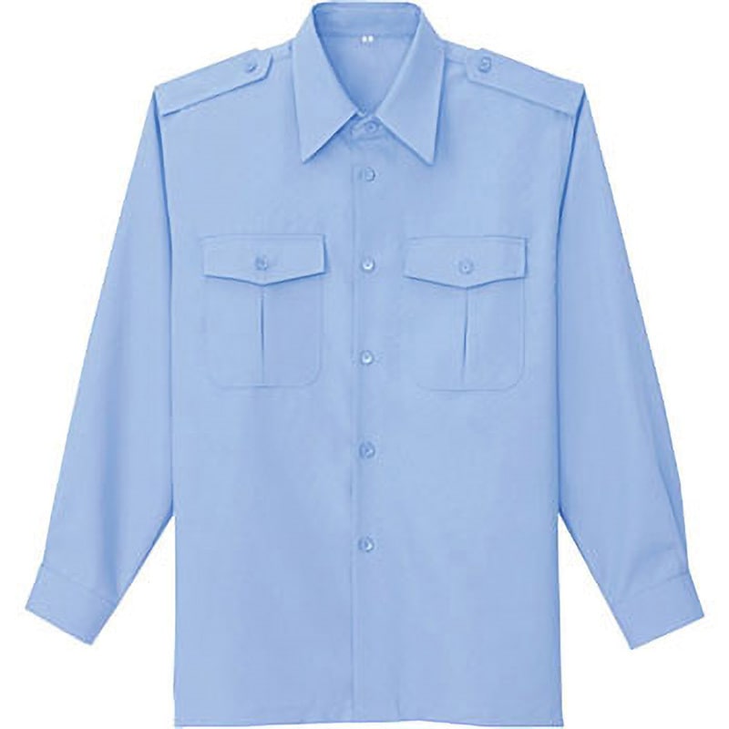 AZ-67001 警備 長袖シャツ(年間用) アイトス シャツ・ブラウス