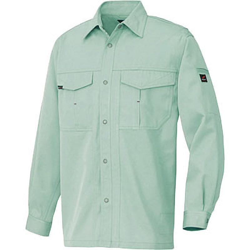 AZ1605 AZ-1605 アジトブロスナイン 長袖シャツ(厚地)(秋冬用) アイトス サイズ5L着丈81cm