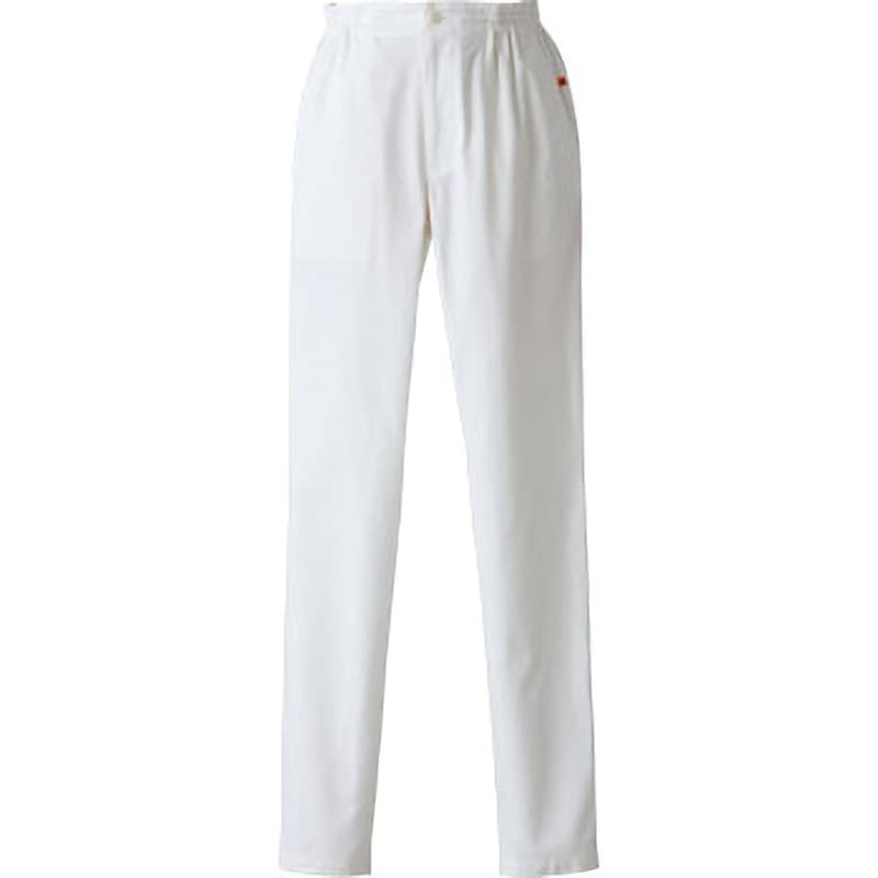 QL7363-0 パンツ・兼 セブンユニフォーム 男女兼用 オックスフォード ホワイト色 SS  QL7363-0