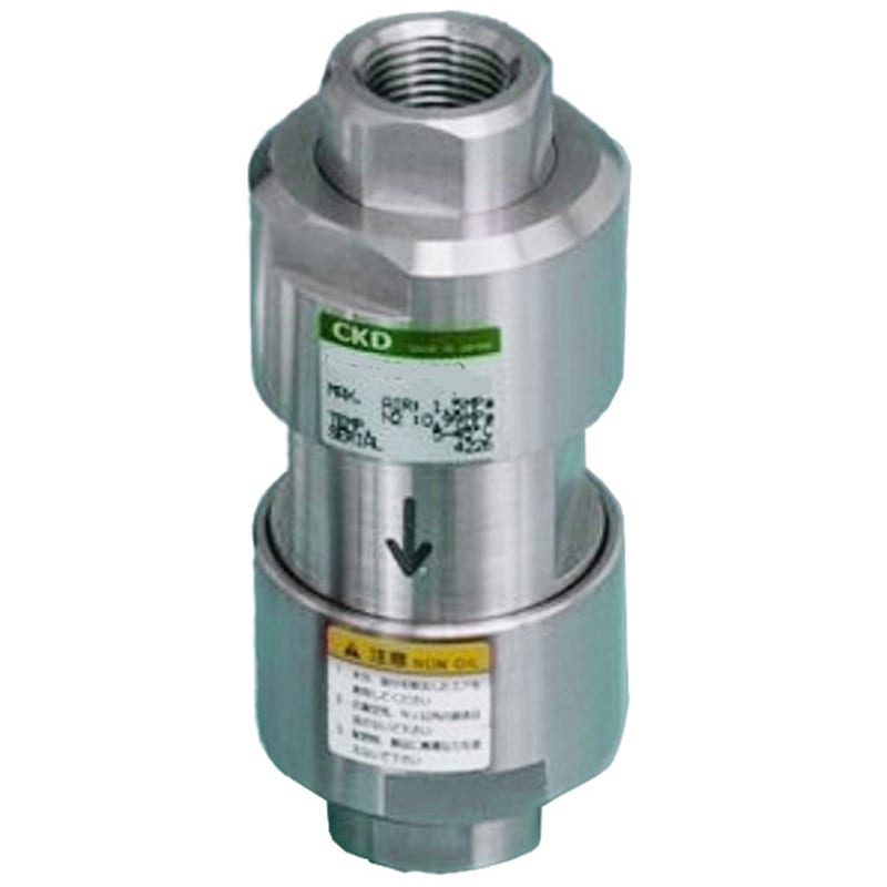 SFS10-88-M-FP2 食品製造工程向け商品FPシリーズ 除菌フィルタ インライン・ステンレス・Rcねじタイプ 1台 CKD 【通販モノタロウ】