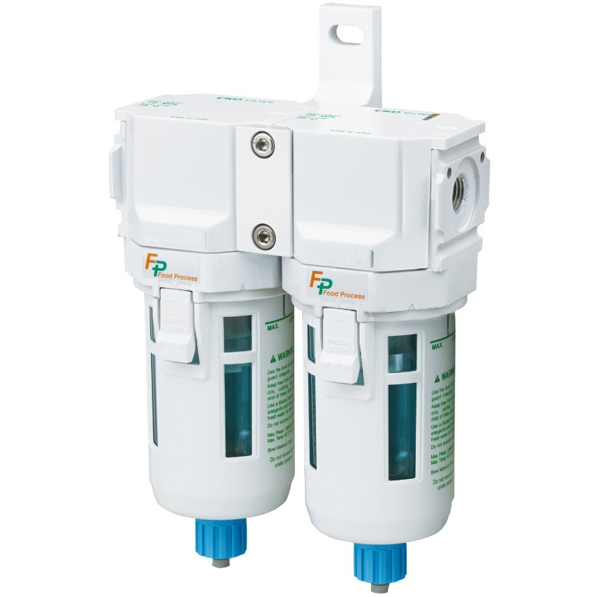 SFC306-8N-X1-FP2 食品製造工程向け商品FPシリーズ 抗菌フィルタ(SFC**6-～) CKD 接続口径NPT 1/4  SFC306-8N-X1-FP2