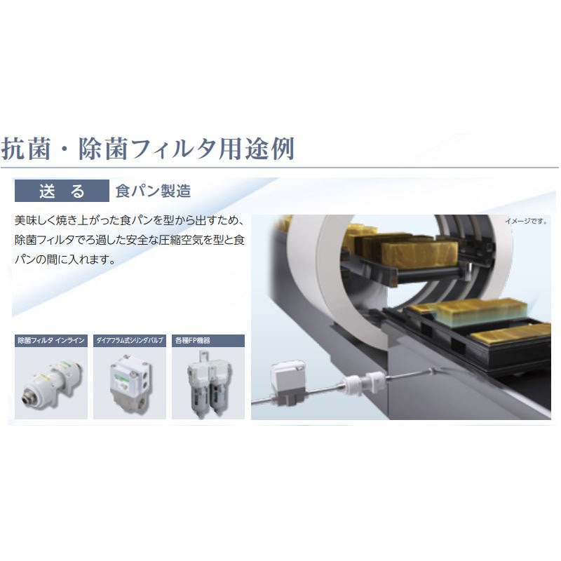 CKD SFS10-1010-FP2 除菌フィルタ インラインタイプ 樹脂タイプ CKD 除菌フィルタ・インラインタイプ SFS10ー1010ーFP2 SFS10-1010-FP2