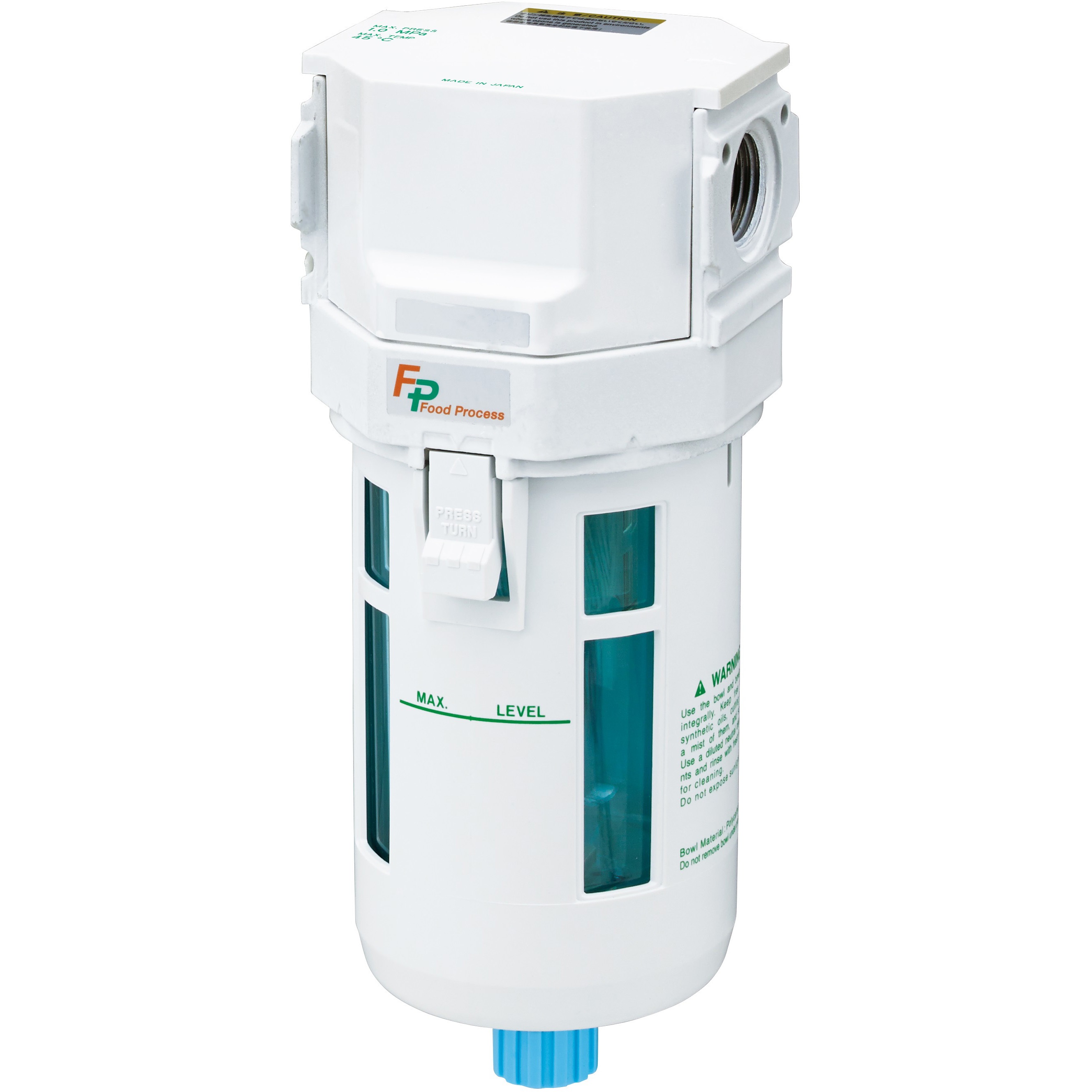 SFC430-10N-FP2 食品製造工程向け商品FPシリーズ 除菌フィルタ(SFC*30-～) CKD 接続口径NPT 3/8  SFC430-10N-FP2