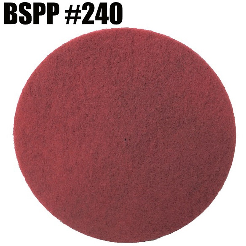 30106-17-240 ポリッシャー用フロアパッド ベストシャーペンポリッシュパッド 茶色  1枚 30106-17-240