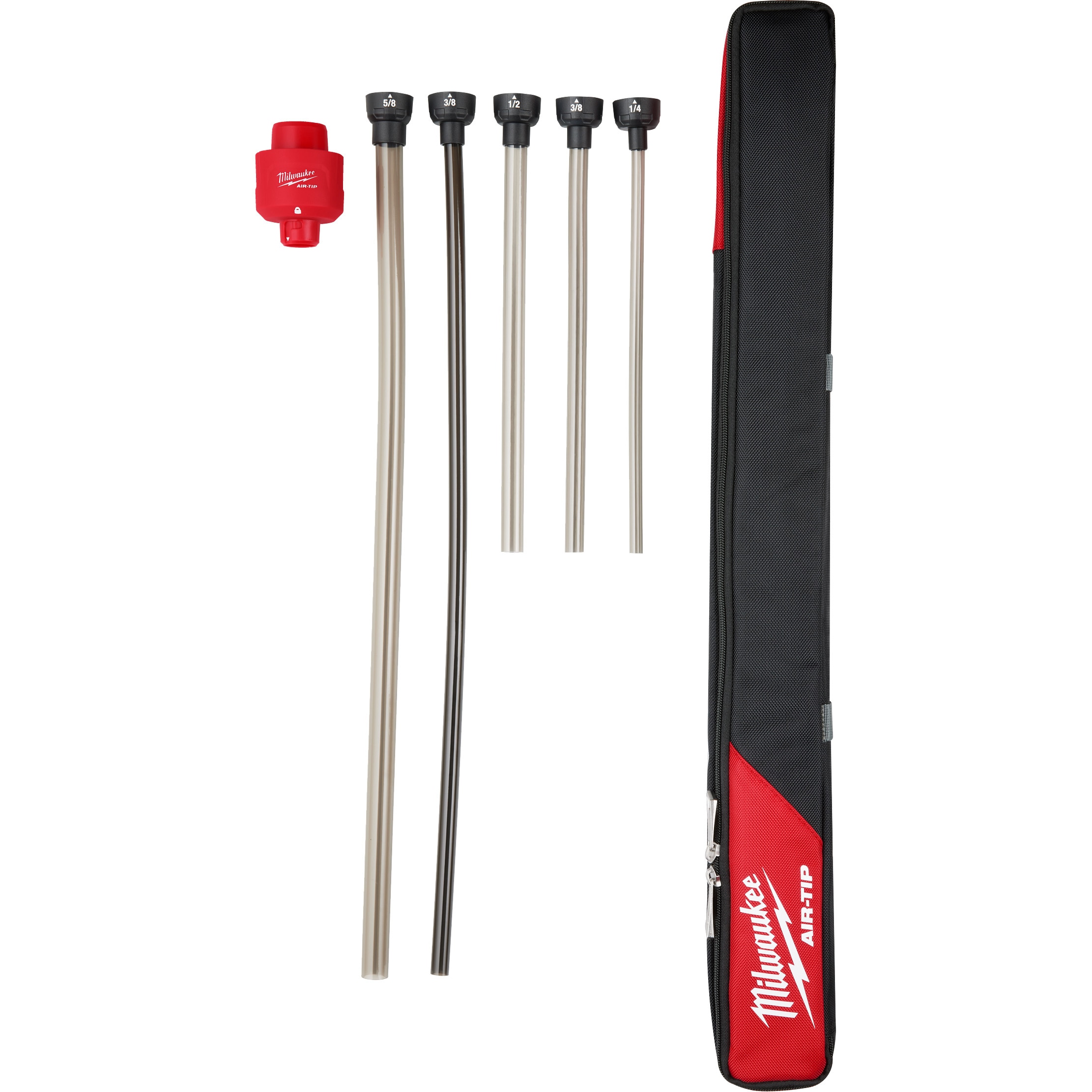 49-90-2037 AIR-TIP フレキシブルホースノズルセット 1個 ミルウォーキーツール 【通販モノタロウ】