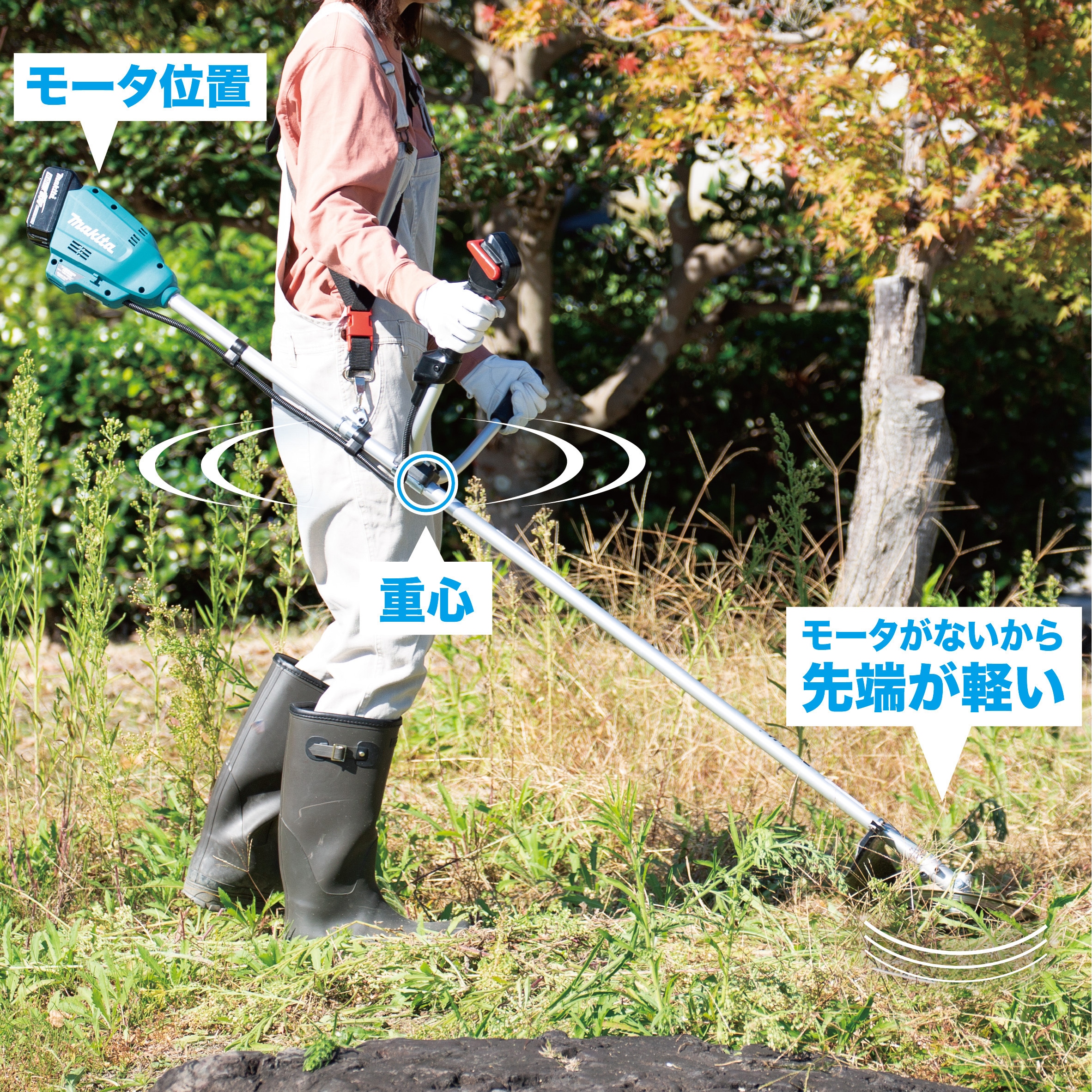 ★マキタ18V充電式草刈機MUR195UDRG Amazon.co.jp: Makita MUR195UDRG 18V Rechargeable Grass Mower U