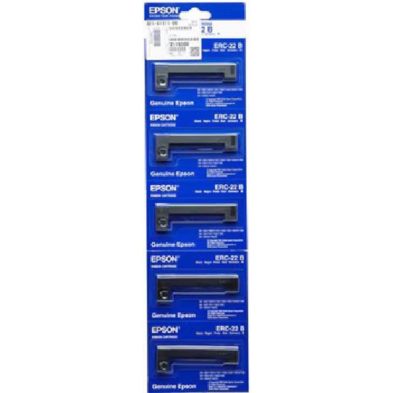 ERC-05B 純正インクリボン EPSON 1セット(5個) ERC-05B 【通販モノタロウ】