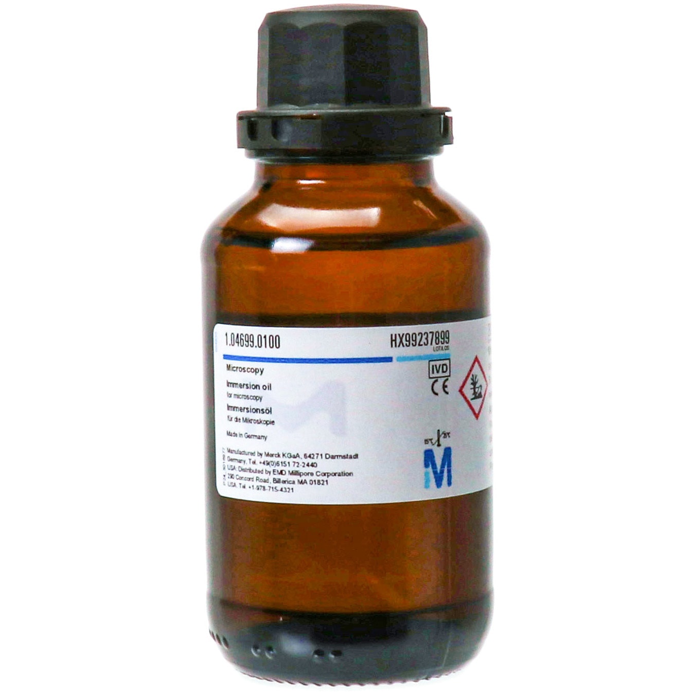 IO-100 イマージョンオイル(油浸オイル) Merck(メルクミリポア) 1個(100mL) IO-100