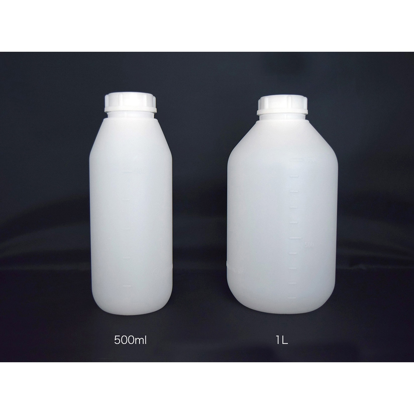 yun ページ 30907 PEクリーンボトル丸型 (UN規格) サンプラテック 500mL 1組