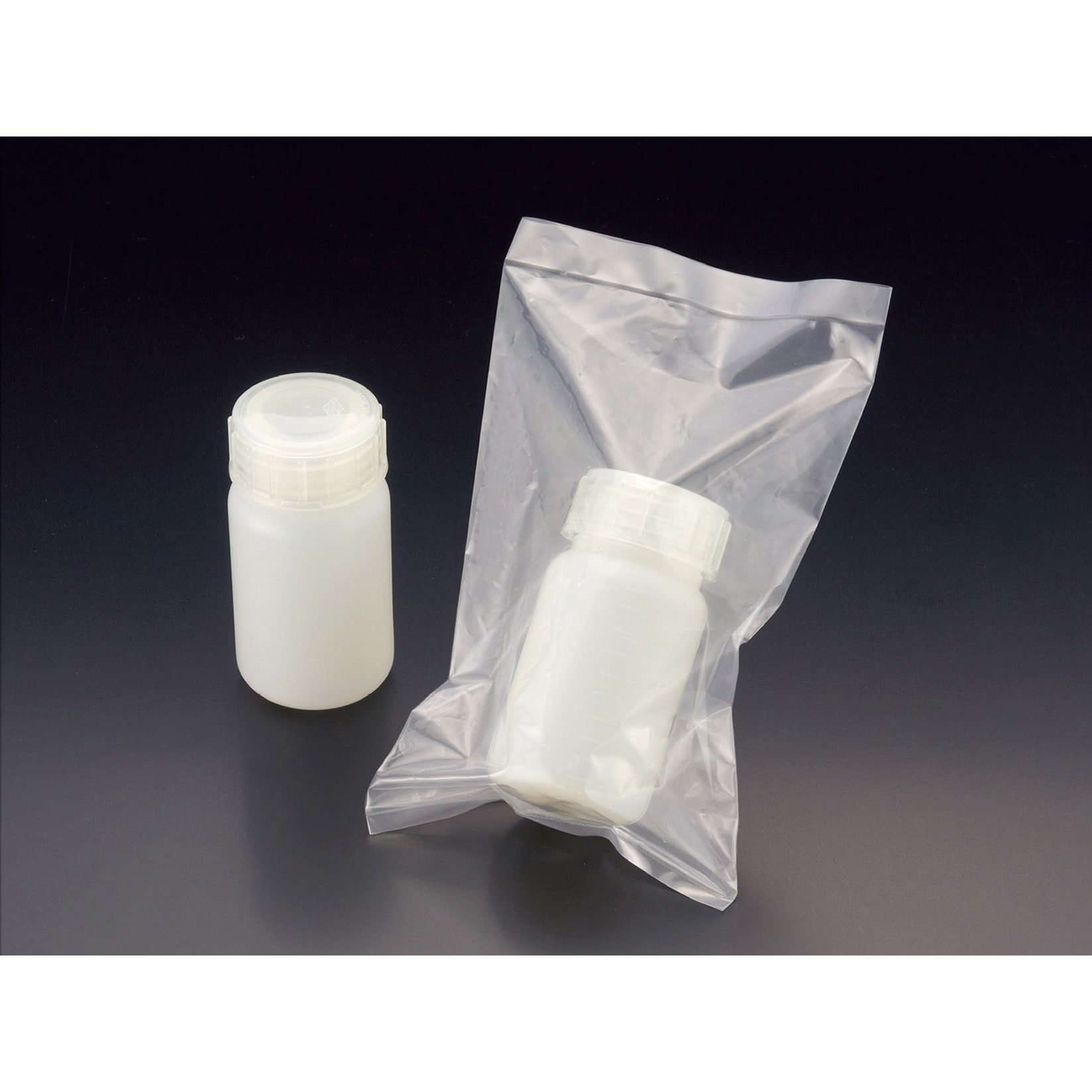 27342 エコノ滅菌瓶 サンプラテック 250mL 入数100