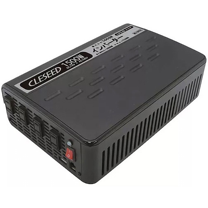 CLESEED 1500w 短形波インバーター　MGA1500TR 未使用品 1500W 疑似正弦波インバーター MGA1500TR | CLEZEED クレジード