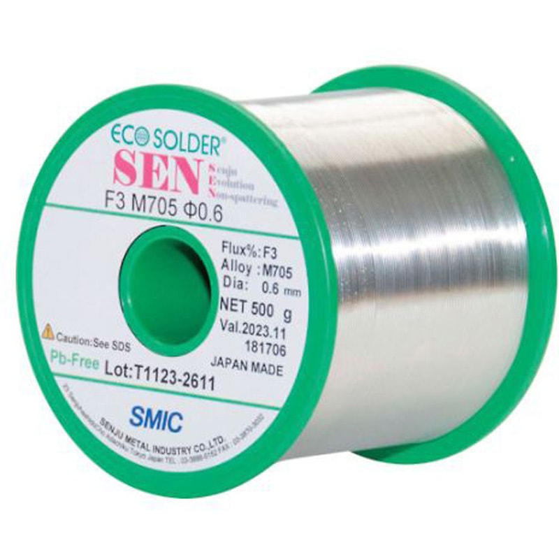 S_SEN F3 M705 0.6 バラ_SEN F3 M705 S_SEN F3 M705シリーズ 1巻 千住金属工業 【通販モノタロウ】 19,225円