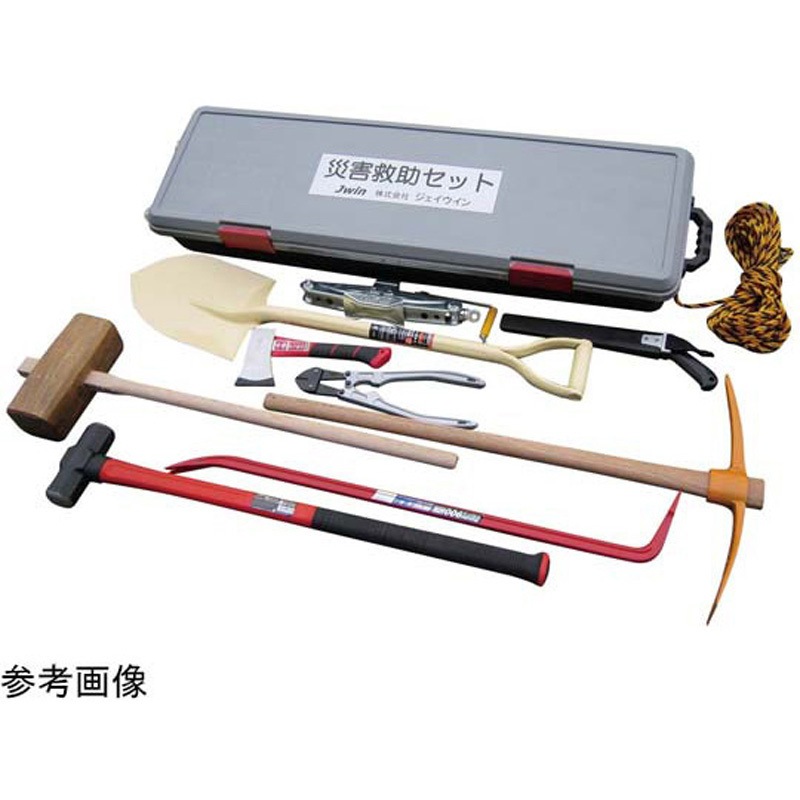 JRQ-AP11 災害救助セット JRQ-APシリーズ 1式 ジェイウィン(J win) 【通販モノタロウ】