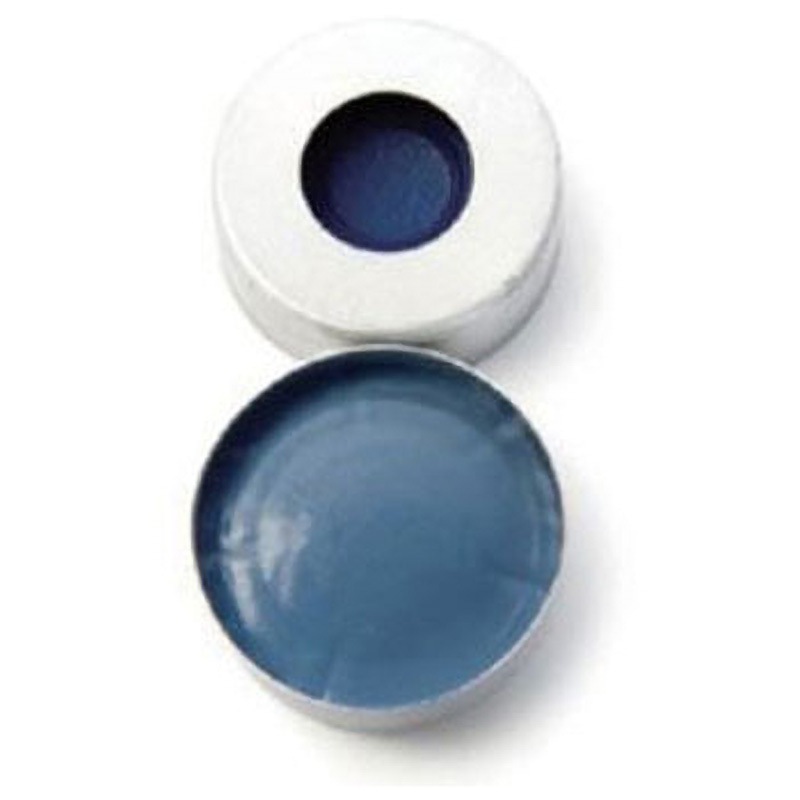 6PCC20-ST3F セプタム付クリンプキャップ(ND20)-60～200℃ 3mm 透明/青 ソフト/銀 6PCC20-ST3シリーズ 1ケース(50セット×100個) Thermo Fisher Scientific 【通販モノタロウ】