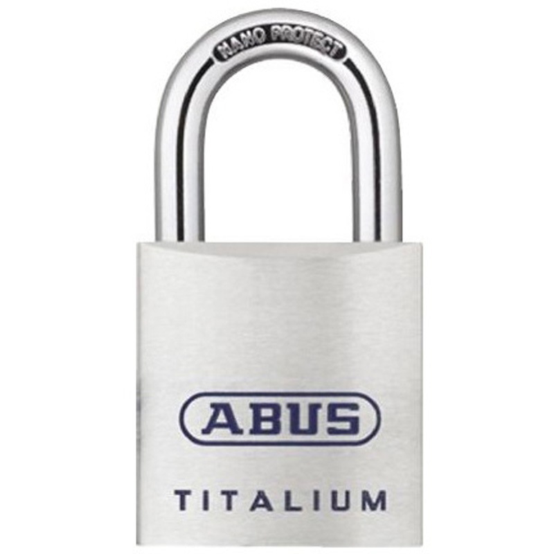 80TI/40 Abus 耐候性南京錠 パドロック タイタリウム グレイ 1個 ABUS 【通販モノタロウ】
