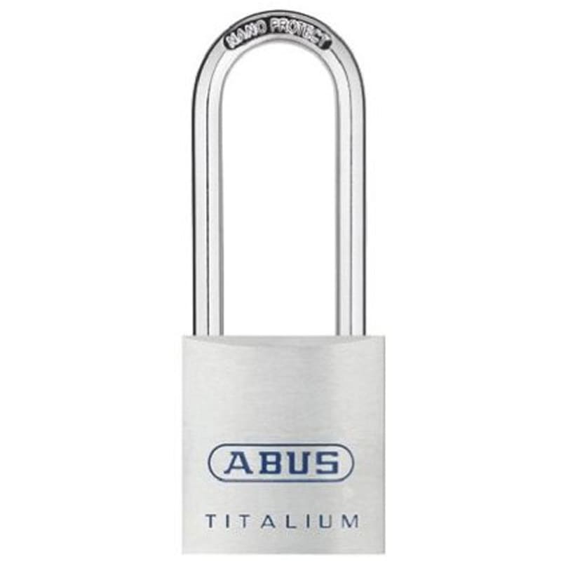 80TI/40HB63 Abus 耐候性南京錠 パドロック タイタリウム グレイ 1個 ABUS 【通販モノタロウ】