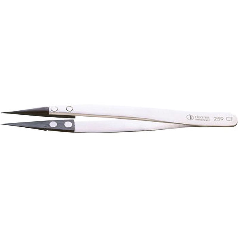 福袋 大丸 カーボンピンセット IDEAL-TEK 259CF Ideal-Tek 259CF 全長125mm 接着・接合工具