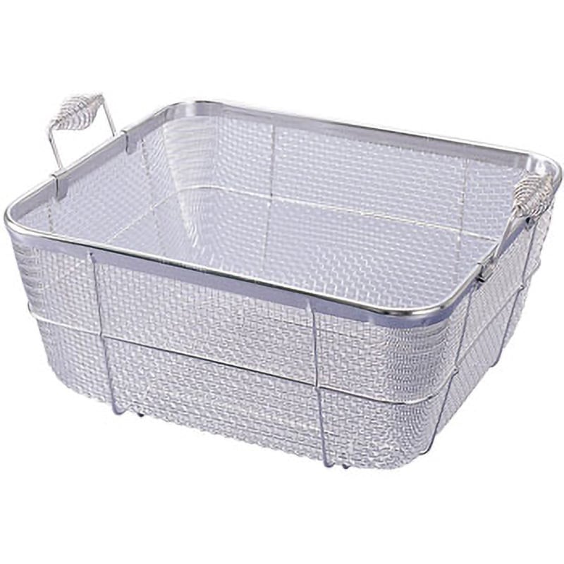 ステンレス取手付バスケット ケニス 実験研究用カゴ/バスケット 【通販