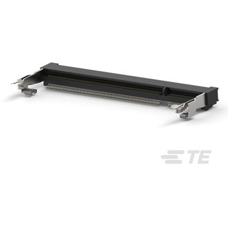 1717468-4 DDR2 SO DIMM 0.6mmピッチ 200極 2列 ライトアングル PCBマウント メス カードエッジコネクタ 1セット 20個入 1セット(20個) TE Connectivity Japan(旧:TYCOELECTRONICS(タイコエレクトロニクス)) 【通販モノタロウ】