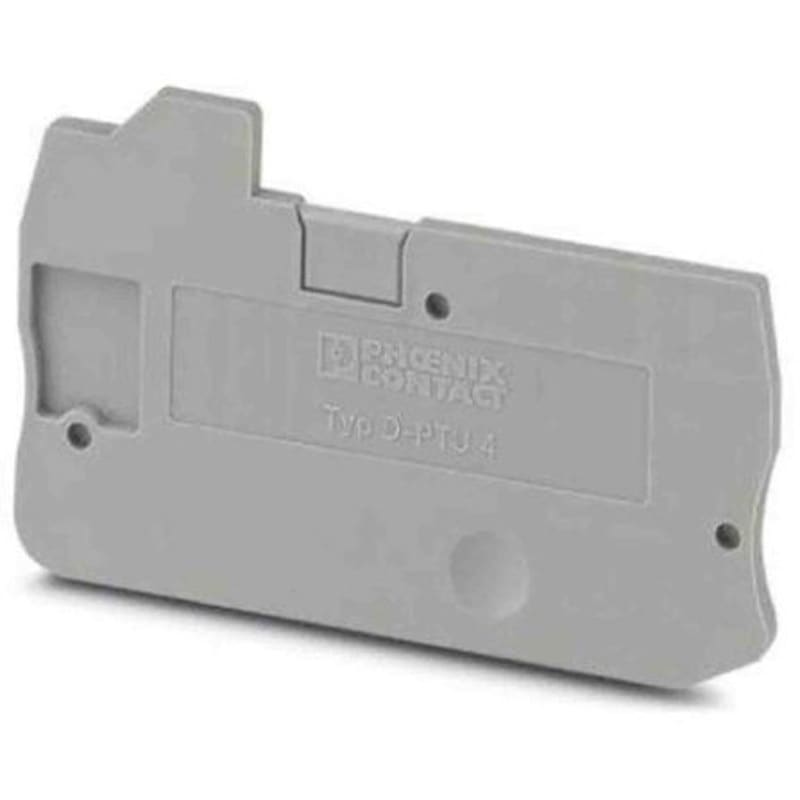 3211858 DINレール取付用端子アクセサリ エンドカバー D-PTU 4シリーズ 1袋 50個入 1袋(50個) フエニックス・コンタクト 【通販モノタロウ】