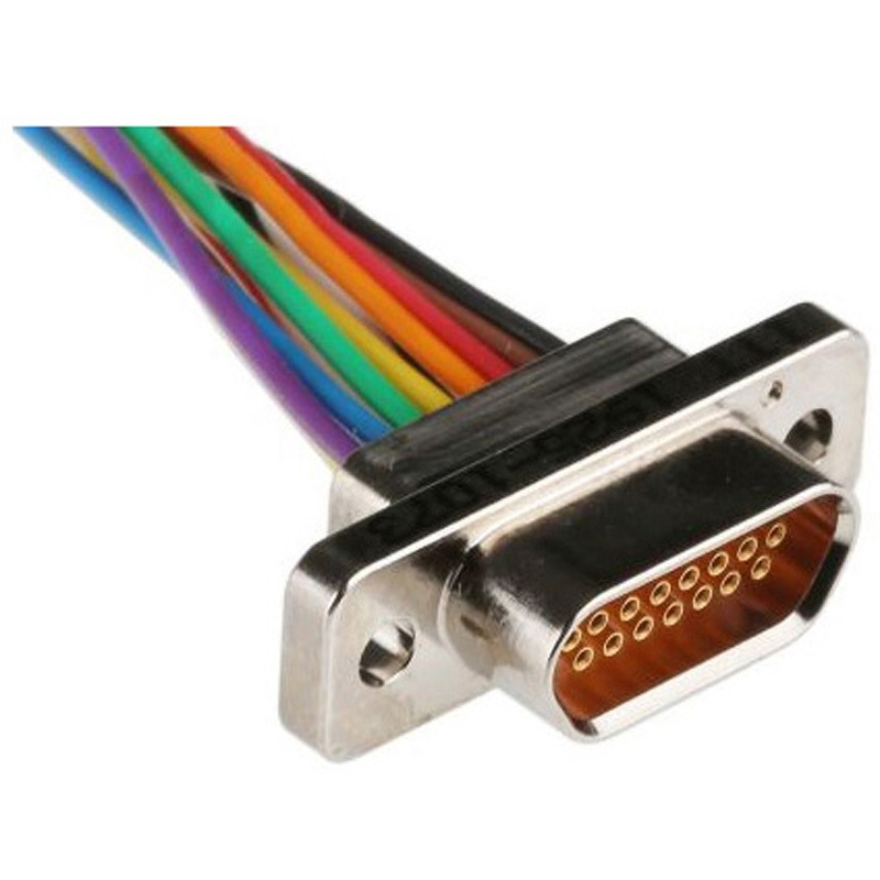 MDM-15SH003B-A174 D-subコネクタ 15極 メス ケーブルマウント ITT CANNON 1個 MDM-15SH003B-A174