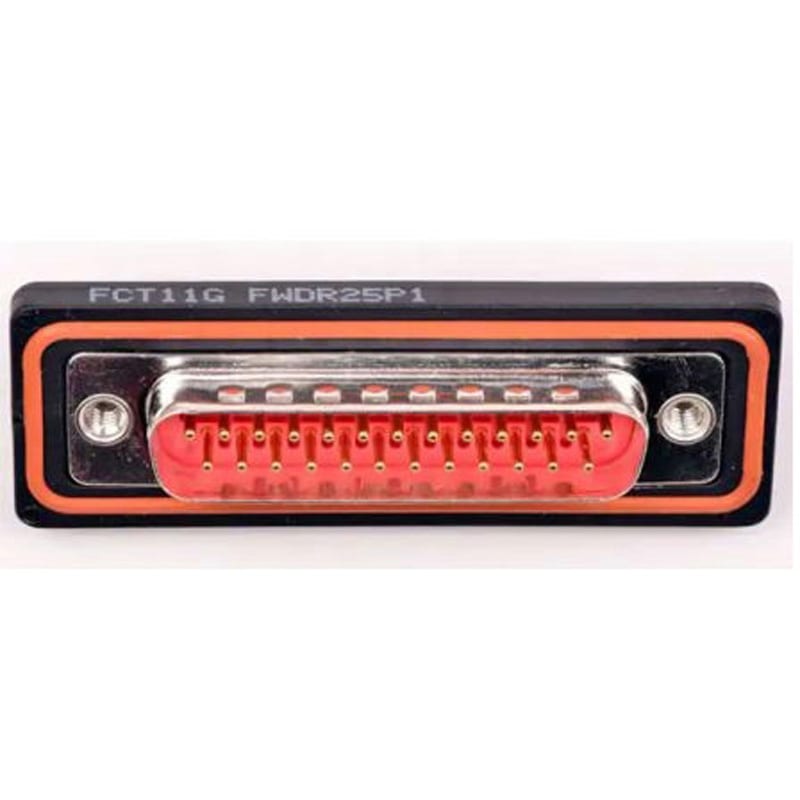 FWDR25P1A / 1727040053 D-subコネクタ 25極 オス スルーホール 1個 FCT - A MOLEX COMPANY 【通販モノタロウ】
