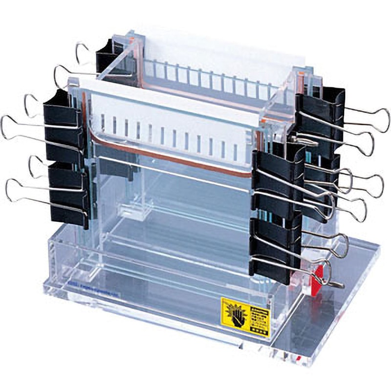 CM-1005(二連式) 垂直型電気泳動装置 ケニス 寸法170×126×118mm 1個