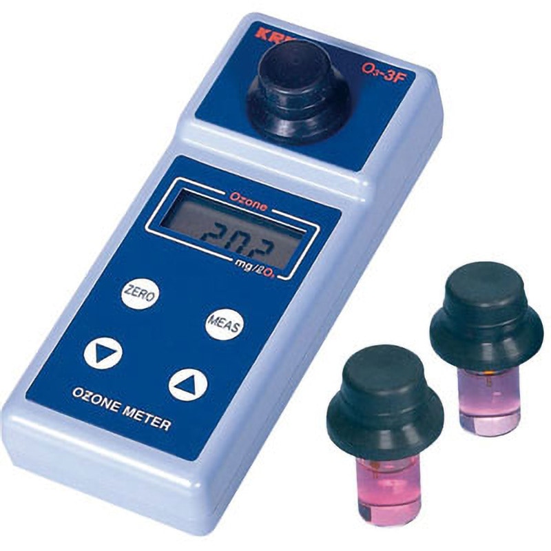 O3-3F 溶存オゾン計 KRK(笠原理化工業) 寸法75×180×38mm  O3-3F 53,988円