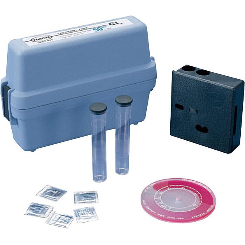 【検査法セット】 テストキットCN 残留塩素測定器 1個 HACH 【通販モノタロウ】