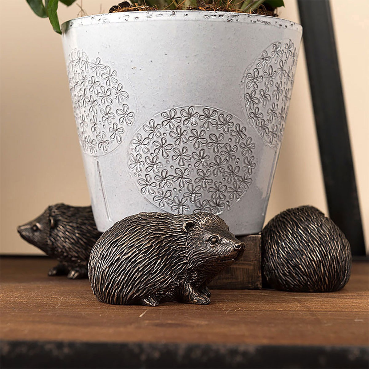 00174 Potty Feet Hedgehog 鉢オブジェ ポットフィート ハリネズミ 3個