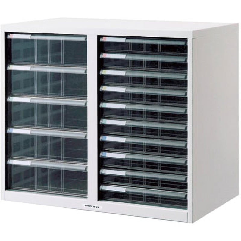 ナカバヤシ アバンテV2フロアケース A4×3列 ニューグレー AF-H36ニユ-グレ-