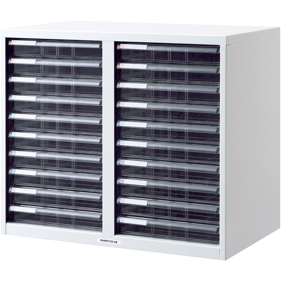 ナカバヤシ　アバンテV2フロアケ-ス　A3　浅6深6段　シロ　A3F-12シロ ナカバヤシ アバンテV2フロアケ-ス A3 浅6深6段 ニューグレー A3F-12ニユ-