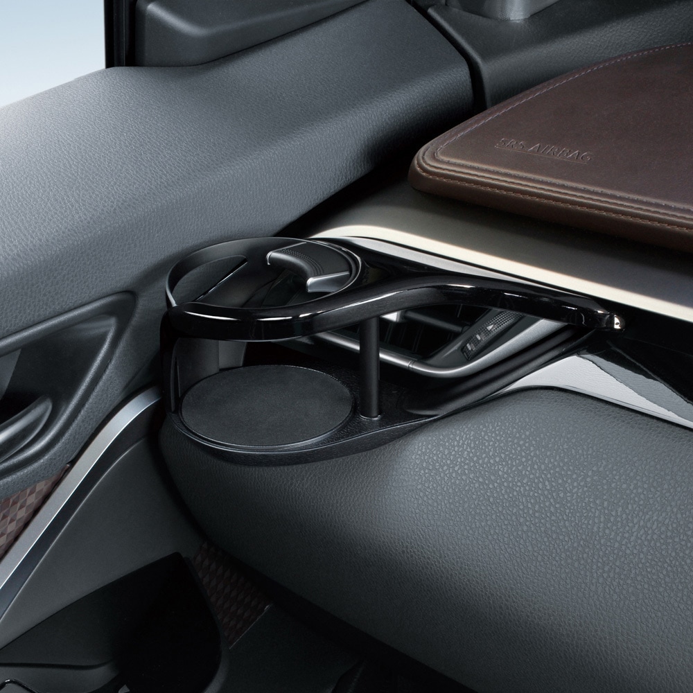 SY-C2 C-HR専用 エアコンドリンクホルダー 槌屋ヤック トヨタ ブラック