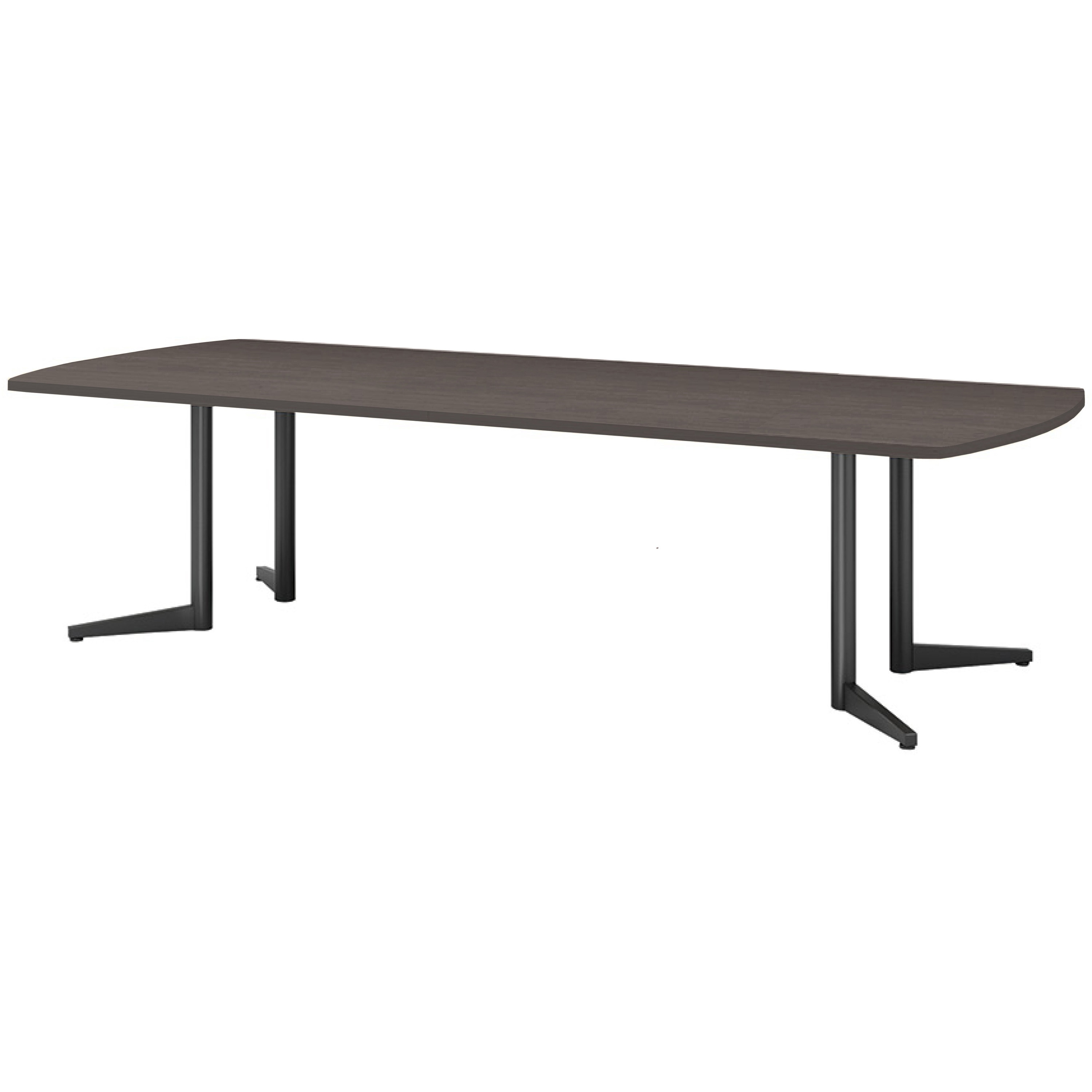 USV-B2412B-DW ミーティングテーブル ニシキ工業 スタンダードタイプ 組立式 ダークウッド色 ブラック  USV-B2412B-DW 93,390円