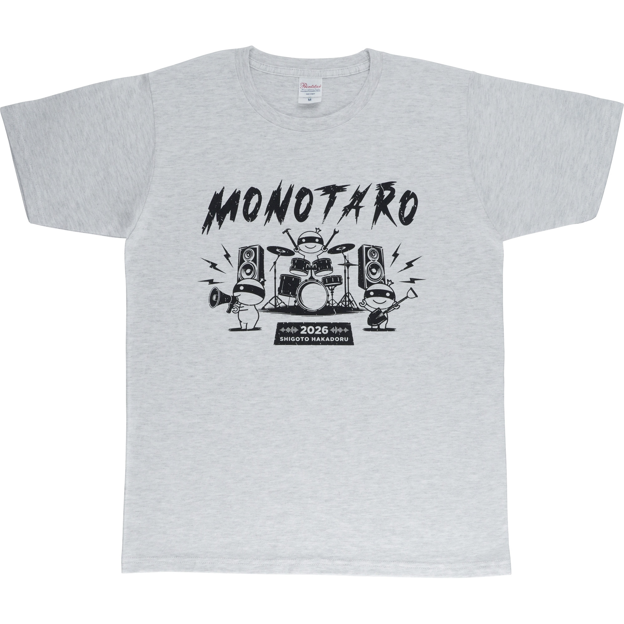 モノタロウTシャツ 2026 モノタロウ. 混率綿100% オートミール色