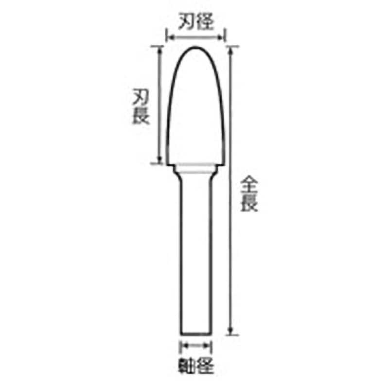 未使用★10個セット★ニューレジストン　超硬バー　TCBT9600D×2　TCBT9650D×8 TCBT9600D 超硬バー ニューレジストン ツクシ(dカット) 軸径6mm
