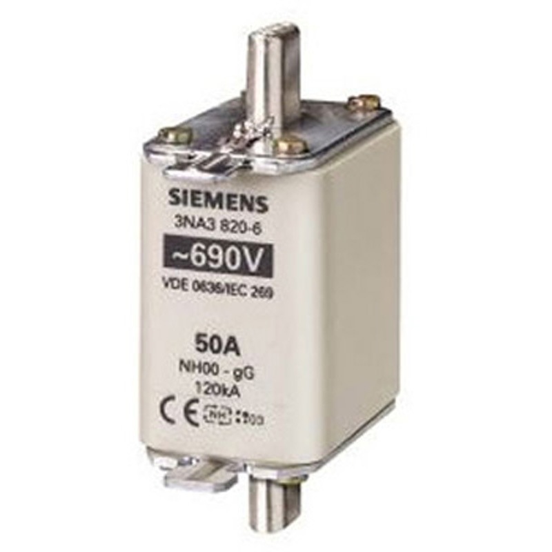 3NA3822-6 センタータグヒューズ 定格電流 63A 690V ac 1袋 3個入 SIEMENS 1袋(3個) 3NA3822-6