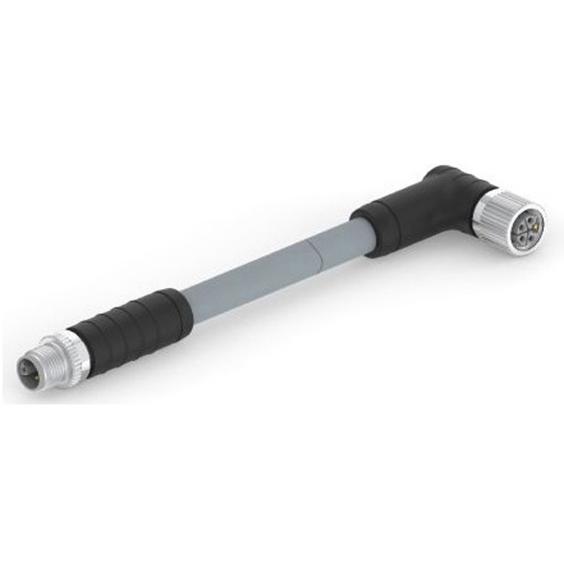 T41526C9L14-005 センサアクチュエータケーブル 16 AWG M12 L-Codeシリーズ TE Connectivity Japan(旧:TYCOELECTRONICS(タイコエレクトロニクス)) 芯数(C)4 黒色 全長5m 1個 T41526C9L14-005