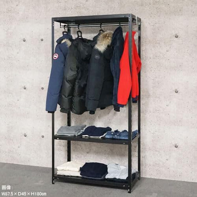 NAKATA HANGER HR-1 ハンガーラック スモークブラウン NAKATA HANGER