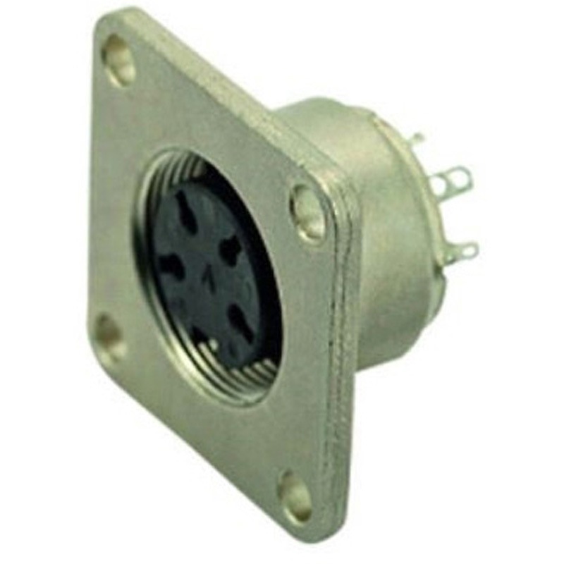 C09131T0031002 DINコネクタ 3極 メス パネルマウント 1袋 50個入 1袋(50個) AMPHENOL 【通販モノタロウ】