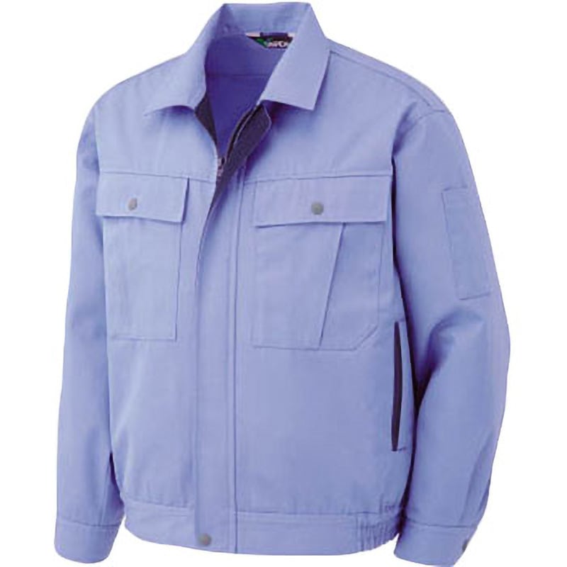 G563UE6L 男女ペアブルゾン ミドリ安全 ライトブルー色 6L着丈73cm  G563UE6L