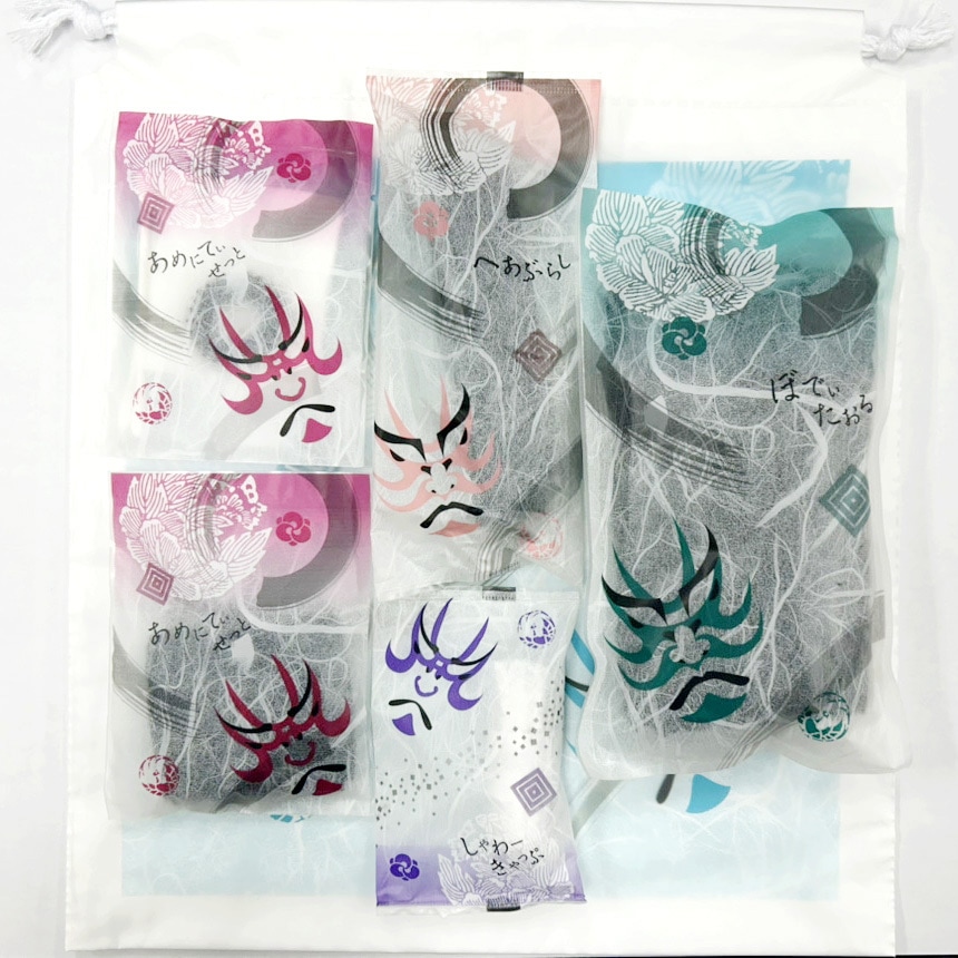 アメニティセット KABUKIシリーズ 1箱(150セット) VC工業 【通販 アメニティセット KABUKIシリーズ 1箱(150セット) VC工業 【通販
