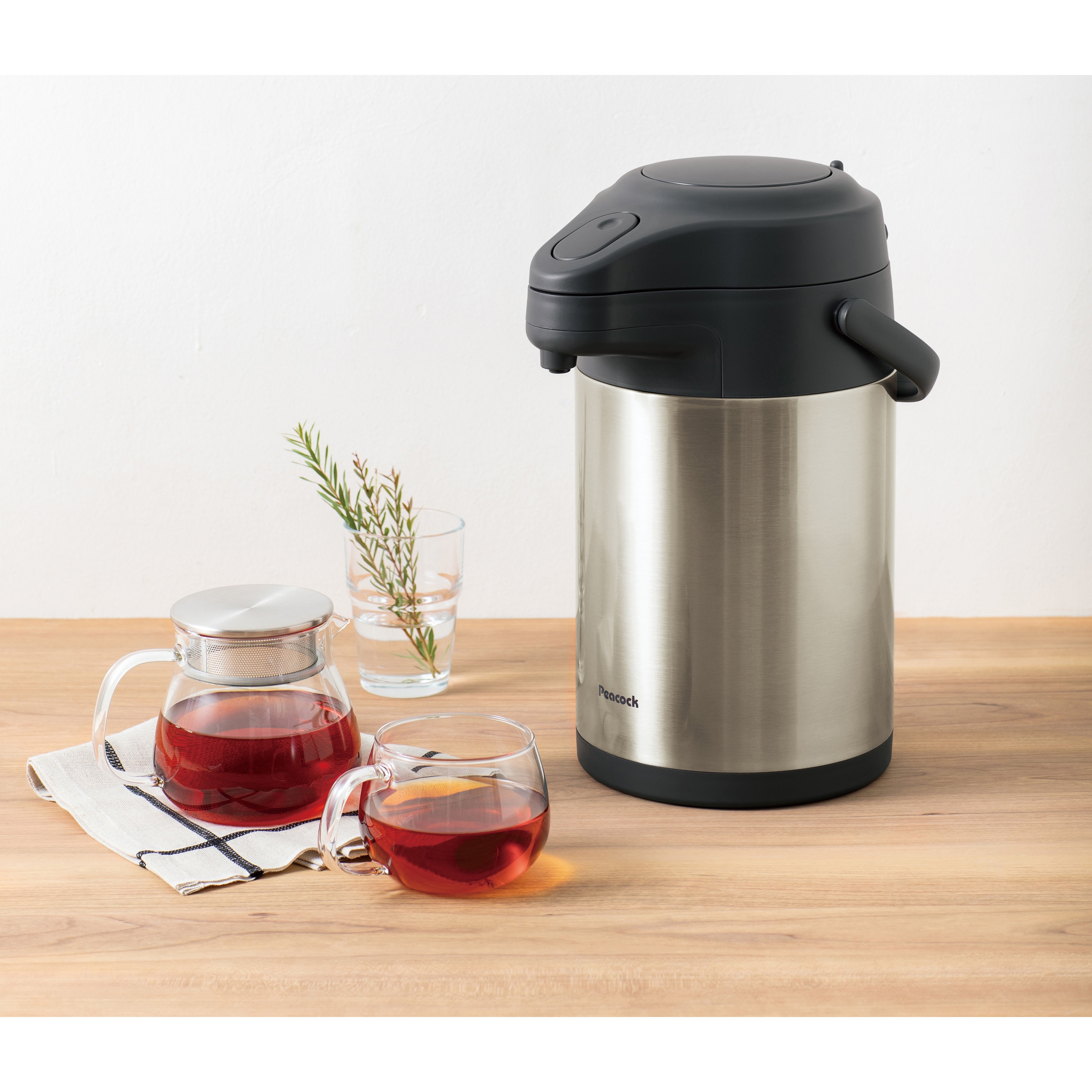 MRS-30 XA ステンレス製エアーポット ピーコック魔法瓶工業 容量3L MRS