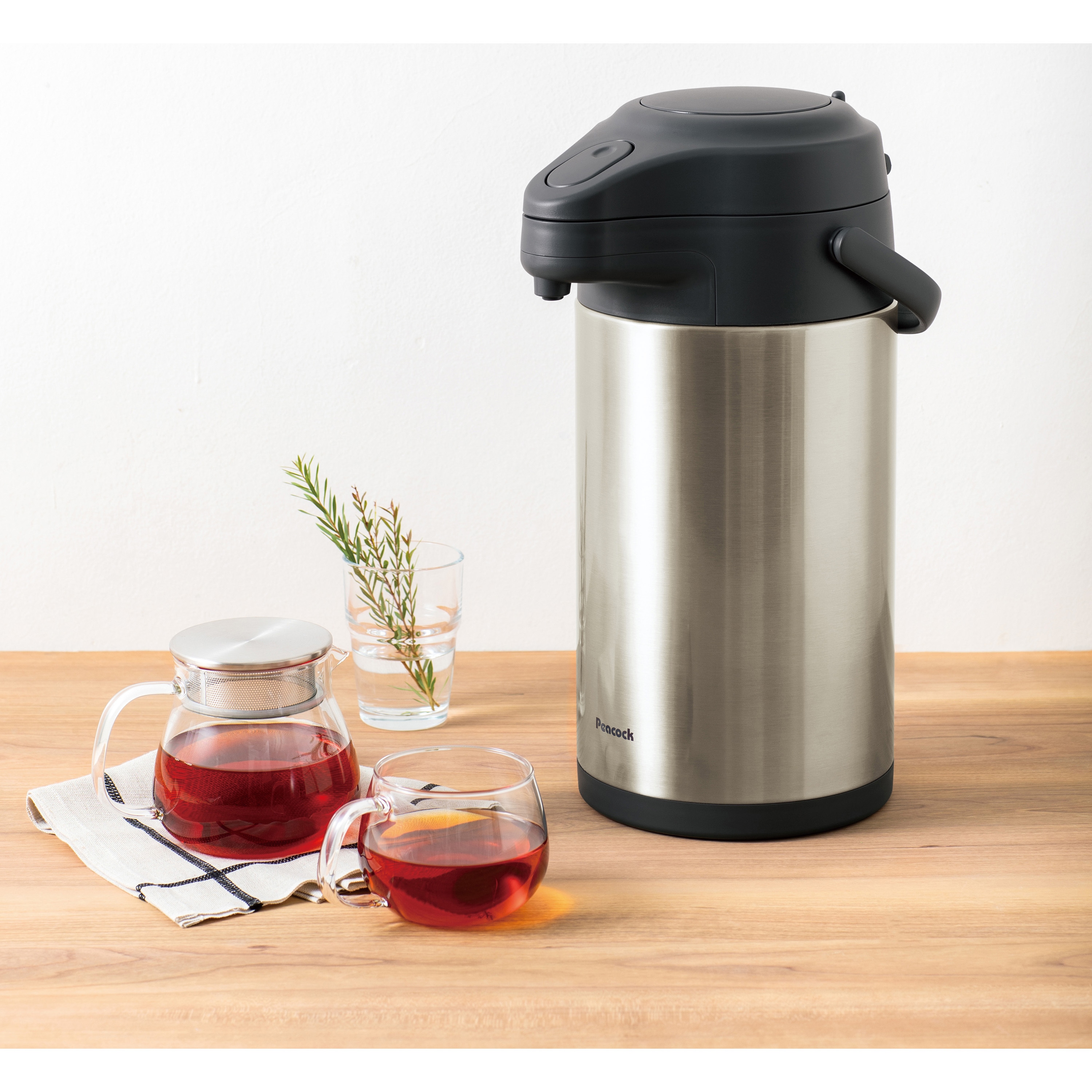 MRS-40 XA ステンレス製エアーポット ピーコック魔法瓶工業 容量4L MRS