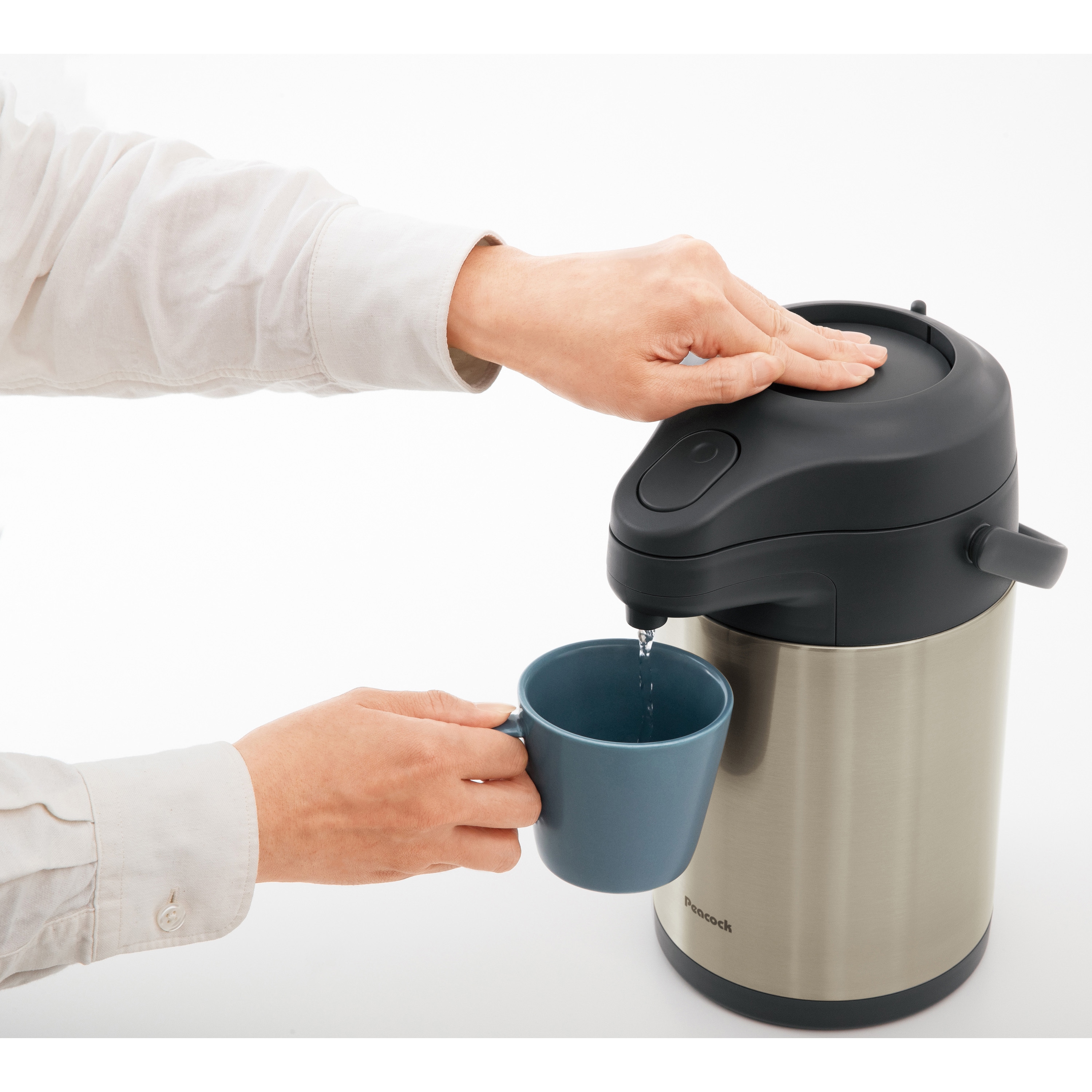 MRS-40 XA ステンレス製エアーポット ピーコック魔法瓶工業 容量4L MRS