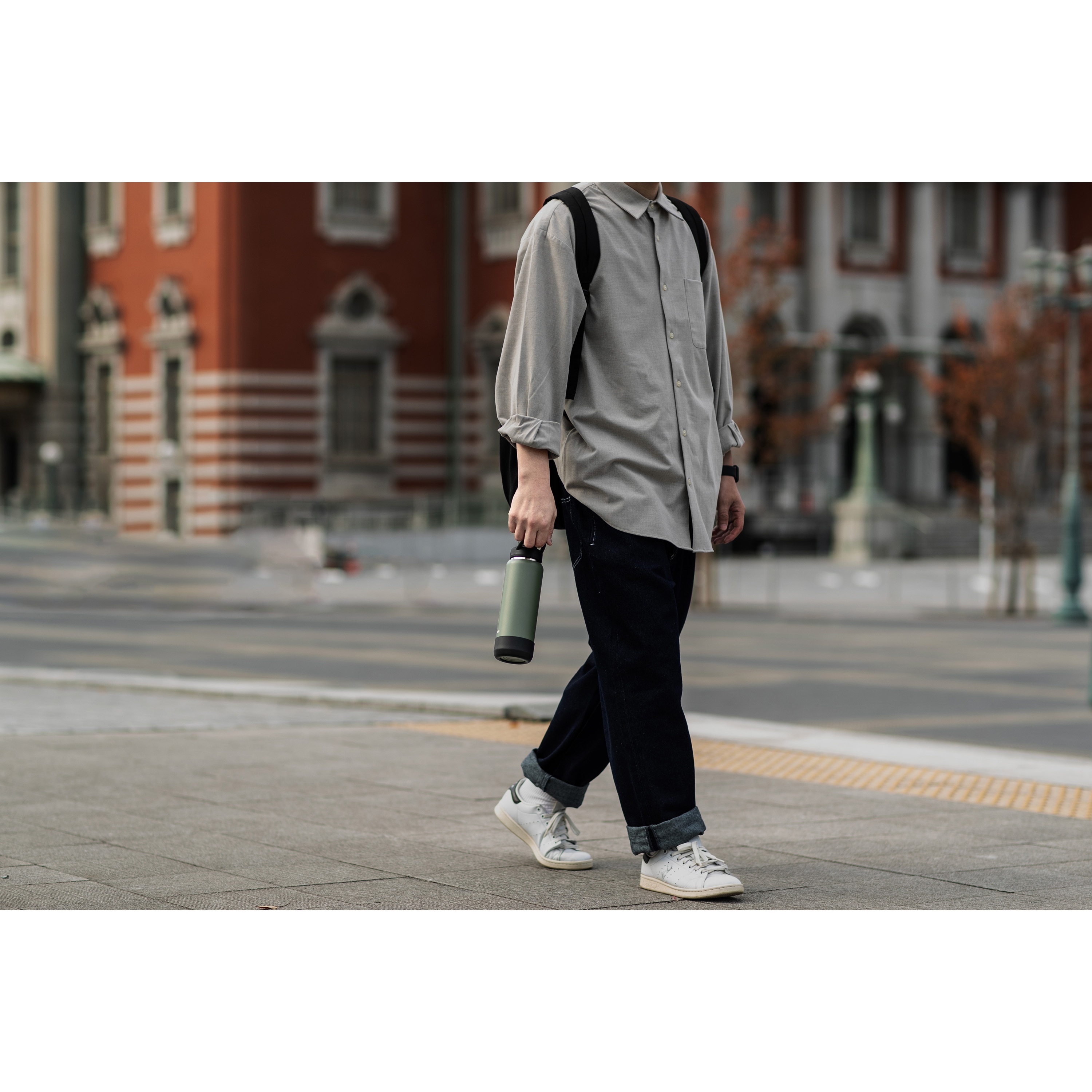 AJL-R100 K スポーツマグ ピーコック魔法瓶工業 カーキ(K)色 容量1L