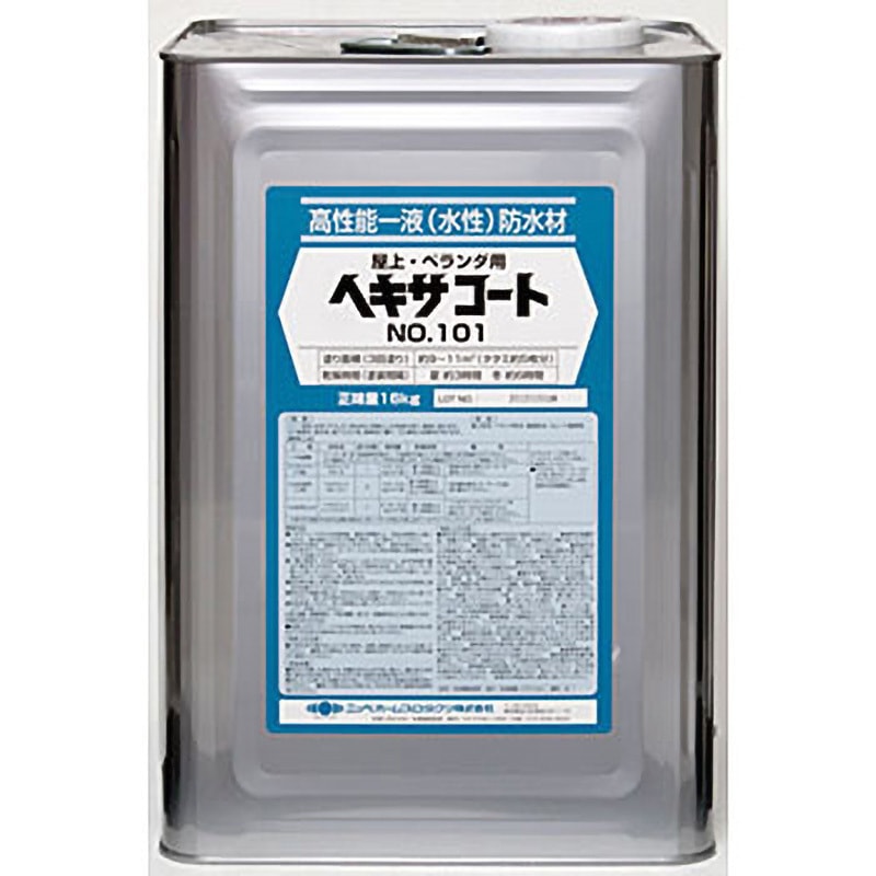 ヘキサコートNo.101 ニッペホームプロダクツ 水性 グレー色 1缶(16kg 