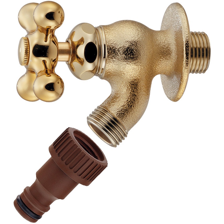 カクダイ KAKUDAI インダストリアル横水栓 Retro Amere 703-705-N レトロシルバー 住宅設備 建材 水回り 水周り リフォーム 蛇口 水栓 リフォーム リノ カクダイ KAKUDAI 703-705-N インダストリアル横水栓 レトロシルバー