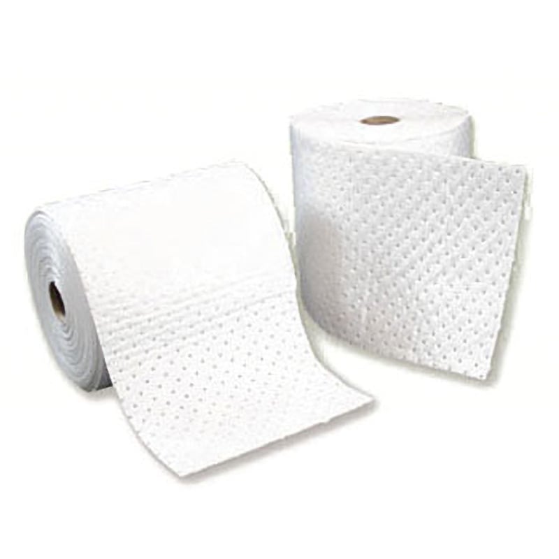 RW433 油専用吸着ロール ABS ジャパン オイル対応 吸収量90L/箱 厚さ3mm 1袋(2巻) RW433