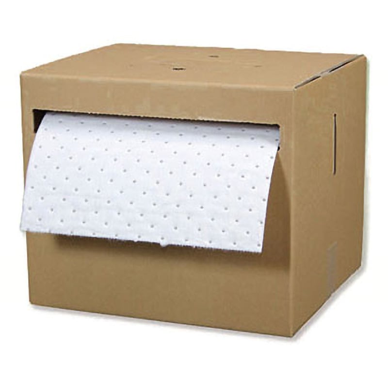 RW433BOX 油専用吸着ロール ABS ジャパン オイル対応 吸収量45L/箱 厚さ3mm 1箱 RW433BOX